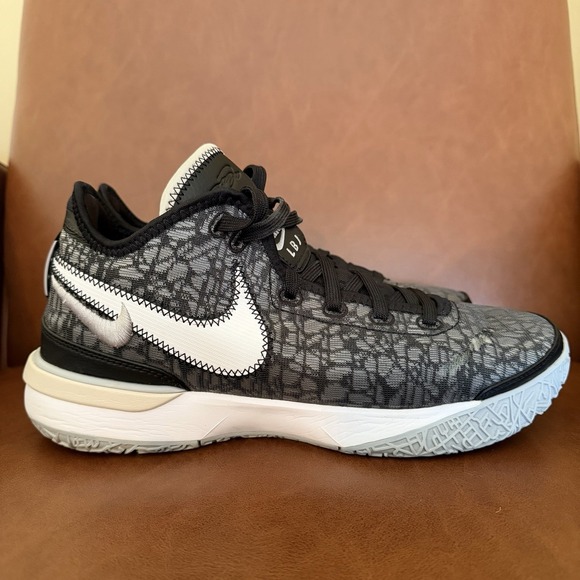 Nike Zoom LeBron NXXT Gen Black Wolf Grey White DR8784 005 Basketball Mens 9 - Picture 4 of 12